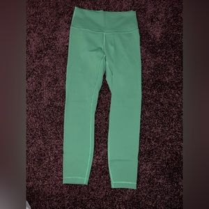 lululemon Wunder Train 25” Everglade Green